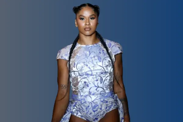 jordan chiles fashion week dress